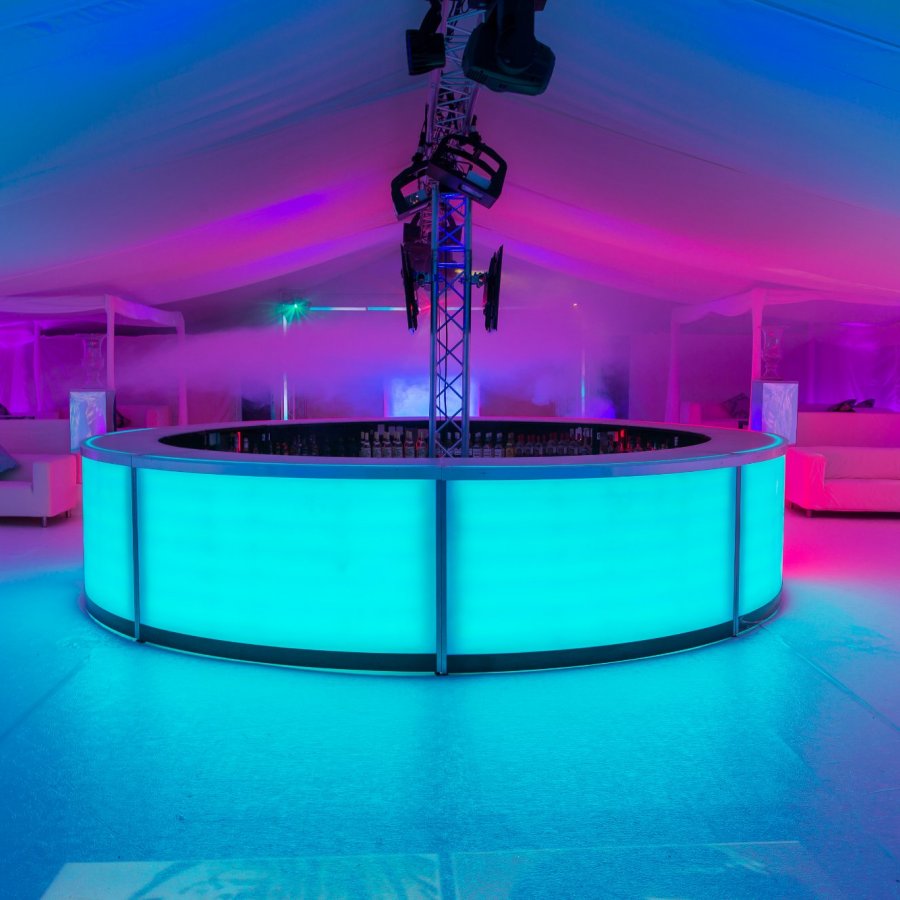 Circular Marquee Event Bar